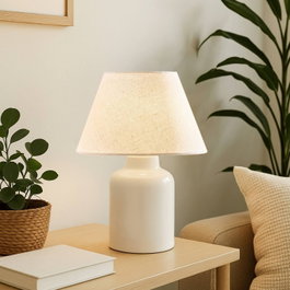 Opviq Lámpara de Mesa Color Crema AYD - 2648